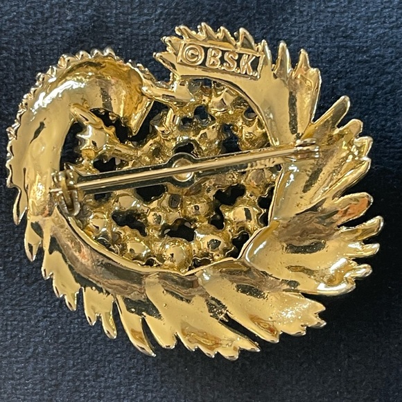 B.S.K Accessories Vintagebsk Brooch 2 Wide Beautiful Condition